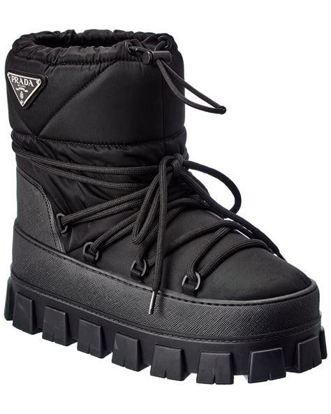 prada crystal snow boot|Prada boots price.